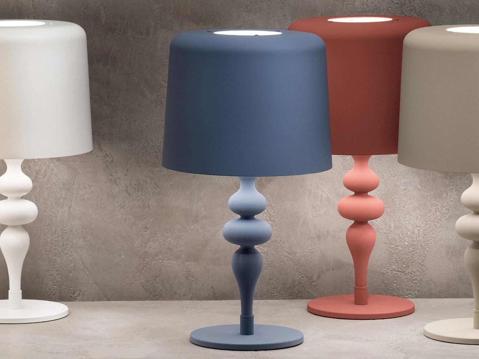Powder coated aluminium table lamp | Eva Tl 1p by Masiero