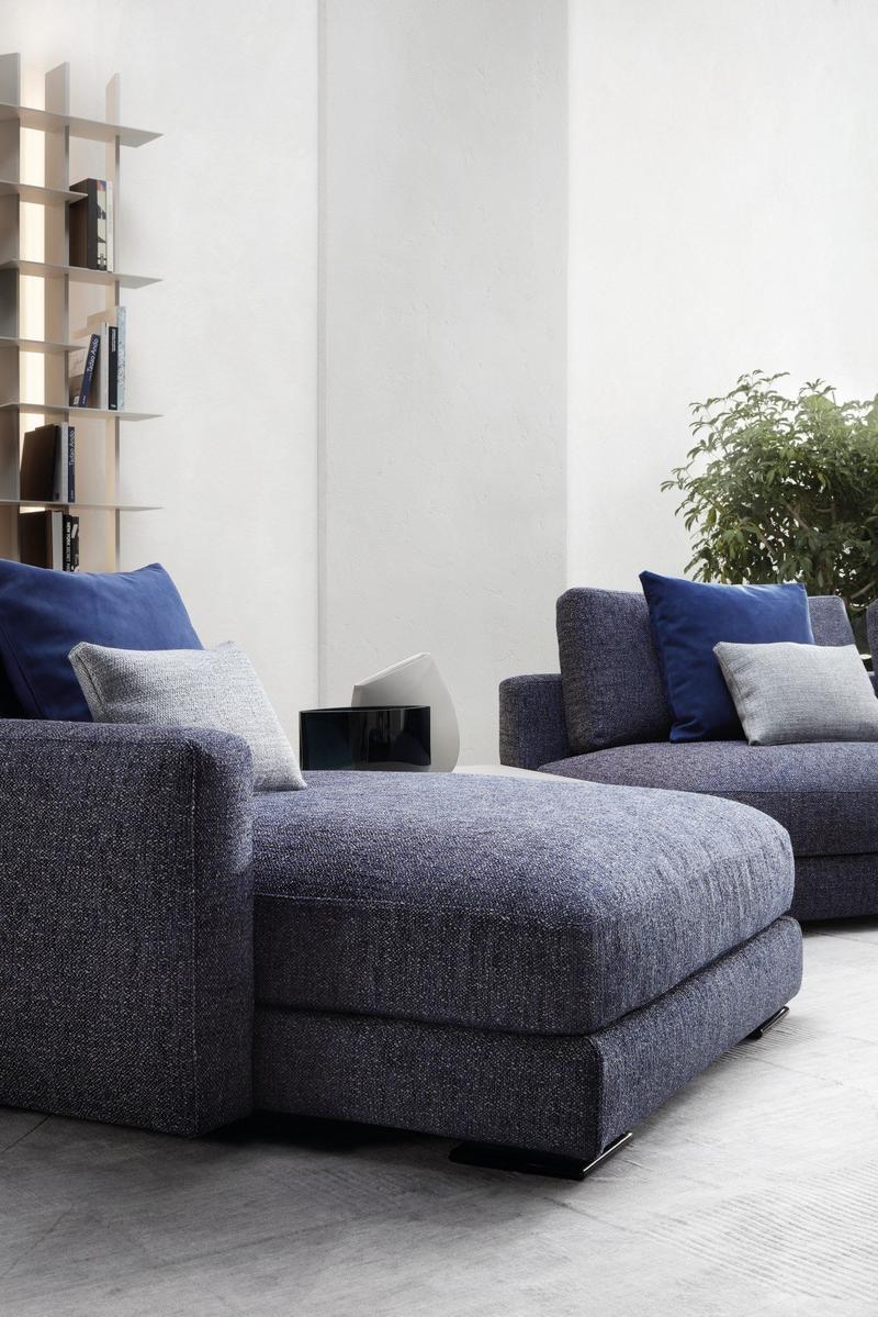 5 seater corner sectional fabric sofa | Myplace by Flou