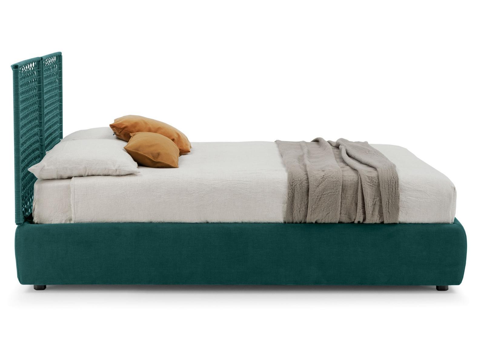 Fabric storage bed | Sailor by Bolzan letti