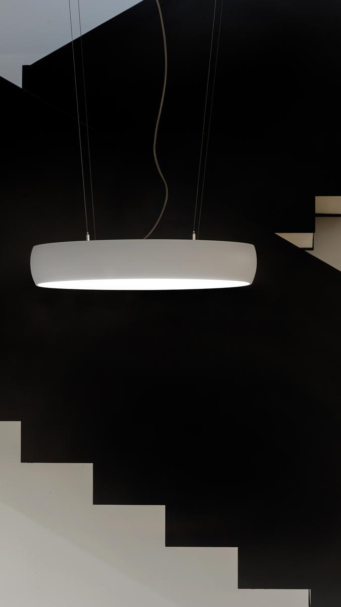 LED aluminium pendant lamp | Drum 70 by Arkoslight