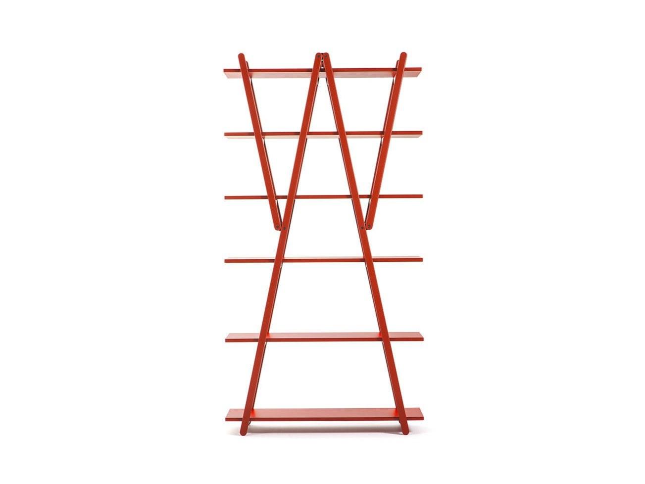 Wooden bookcase | 114 Nuvola Rossa by Cassina