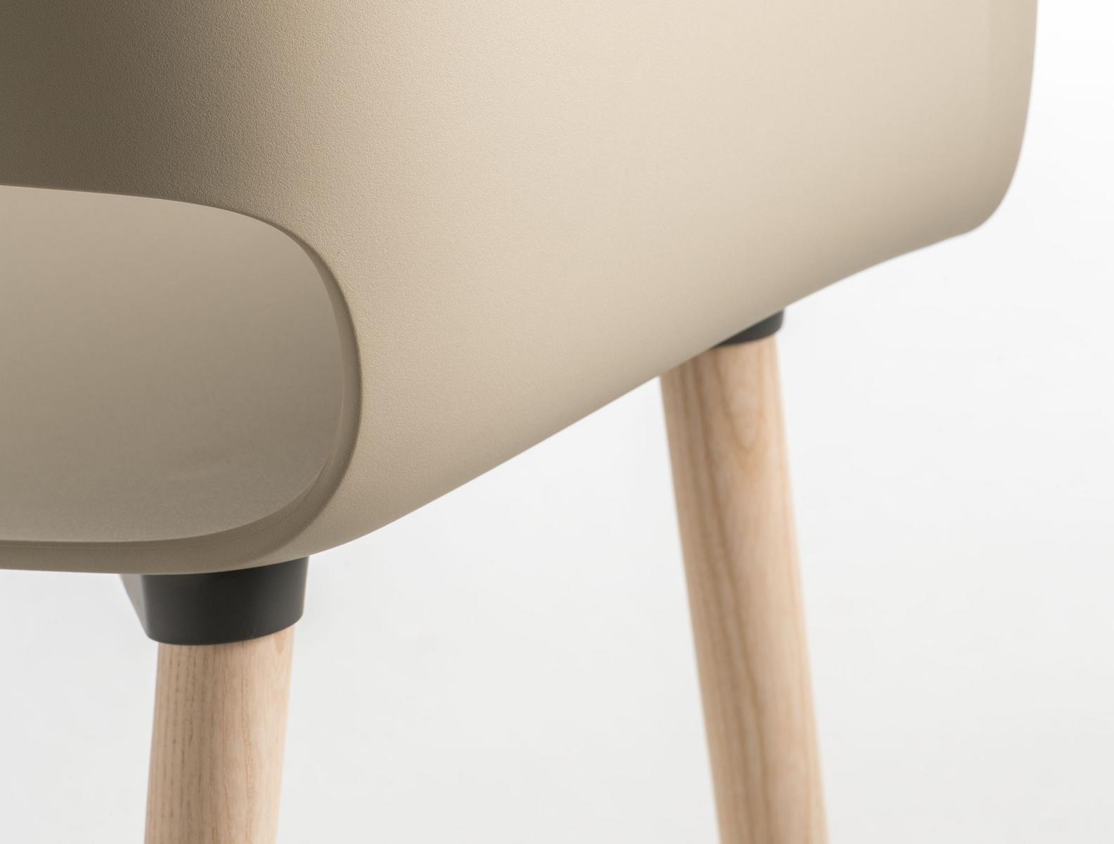 Polypropylene chair with armrests | Babila 2755 by Pedrali