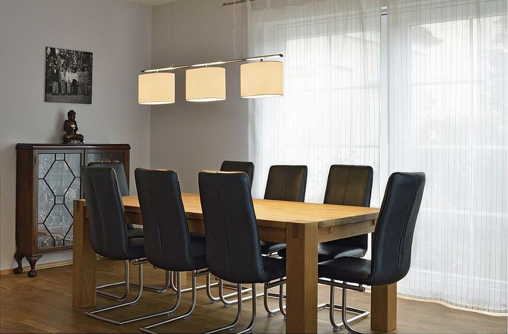 Fabric pendant lamp in a contemporary style | Soprana by SLV