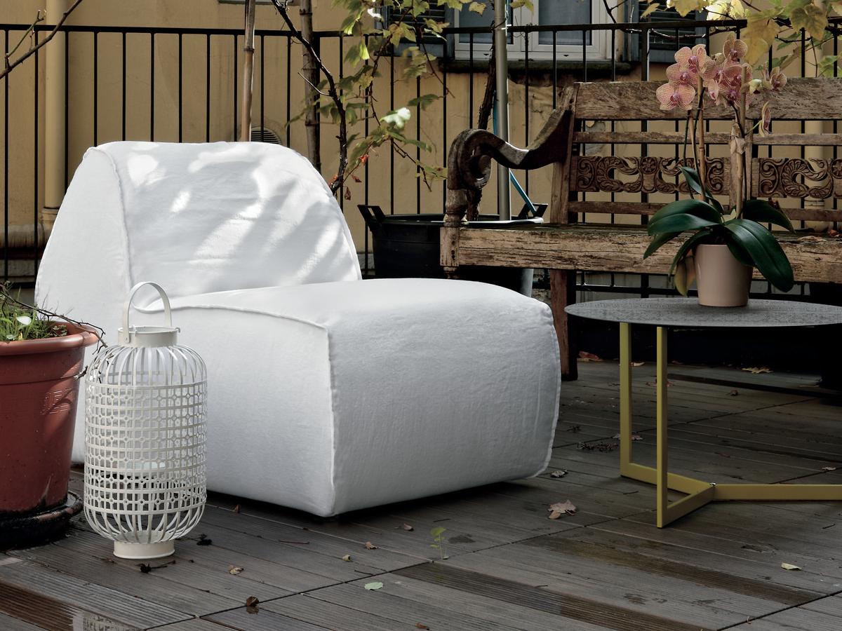 Fabric armchair | Soft by Tomasella