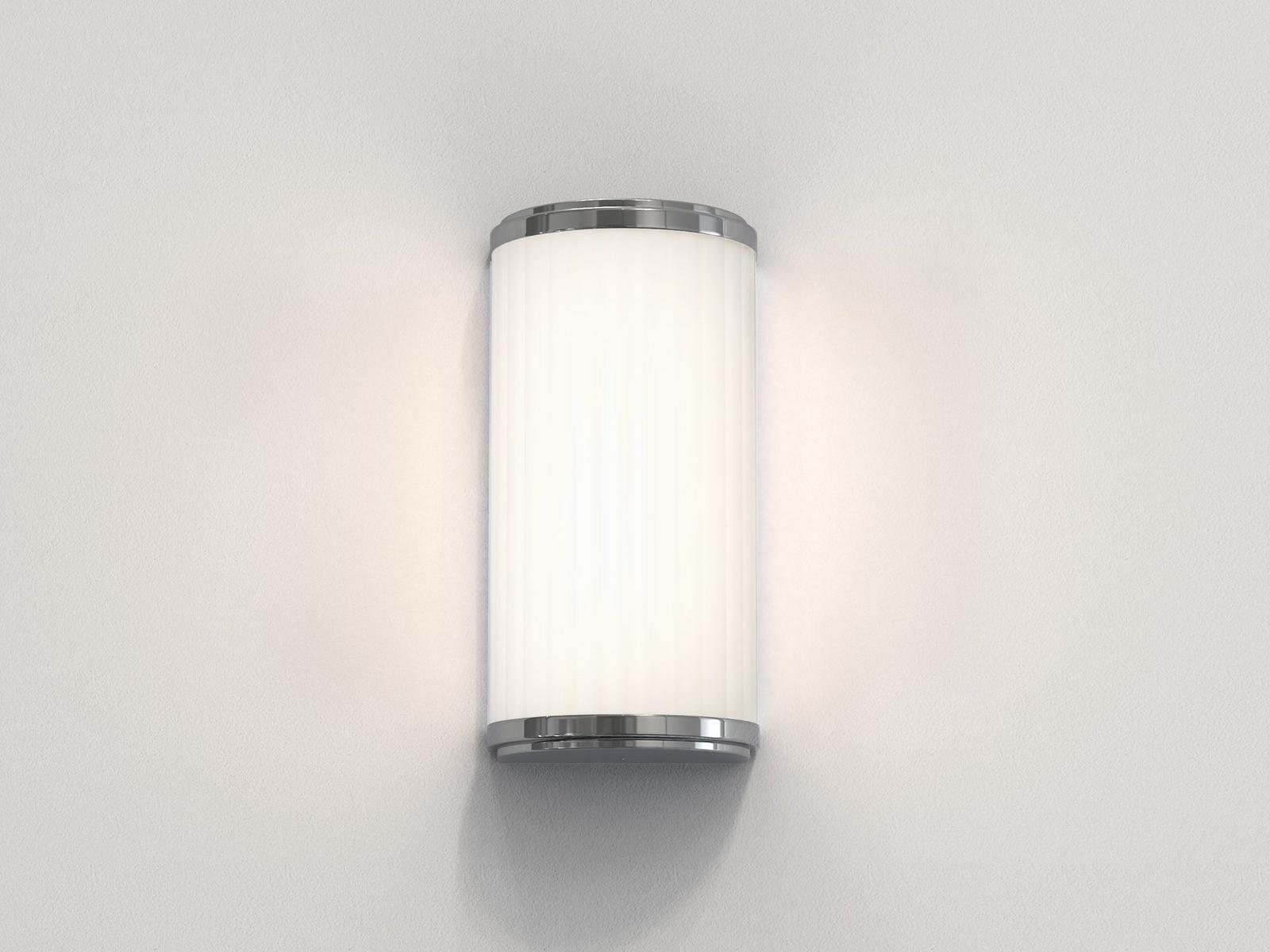 Glass and steel wall light with dimmer | Monza Classic by Astro lighting