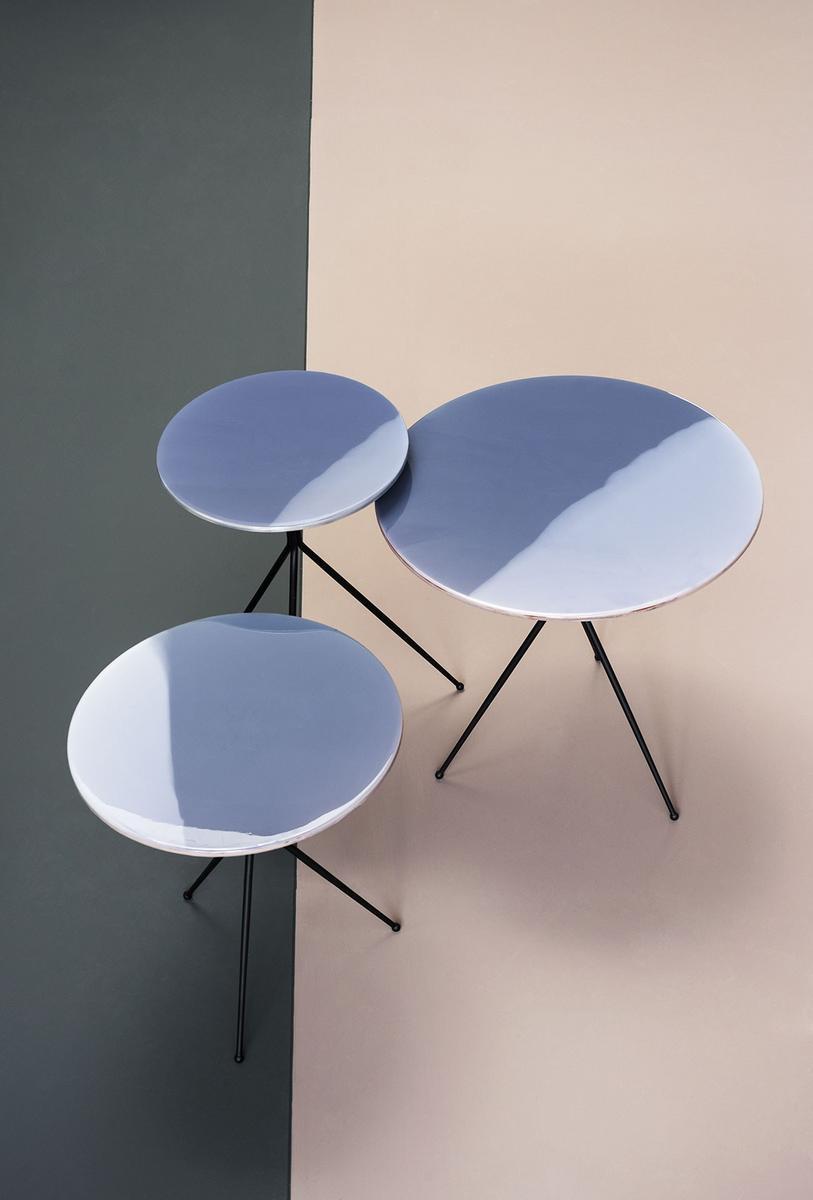 Round coffee table | Liquid by Baxter