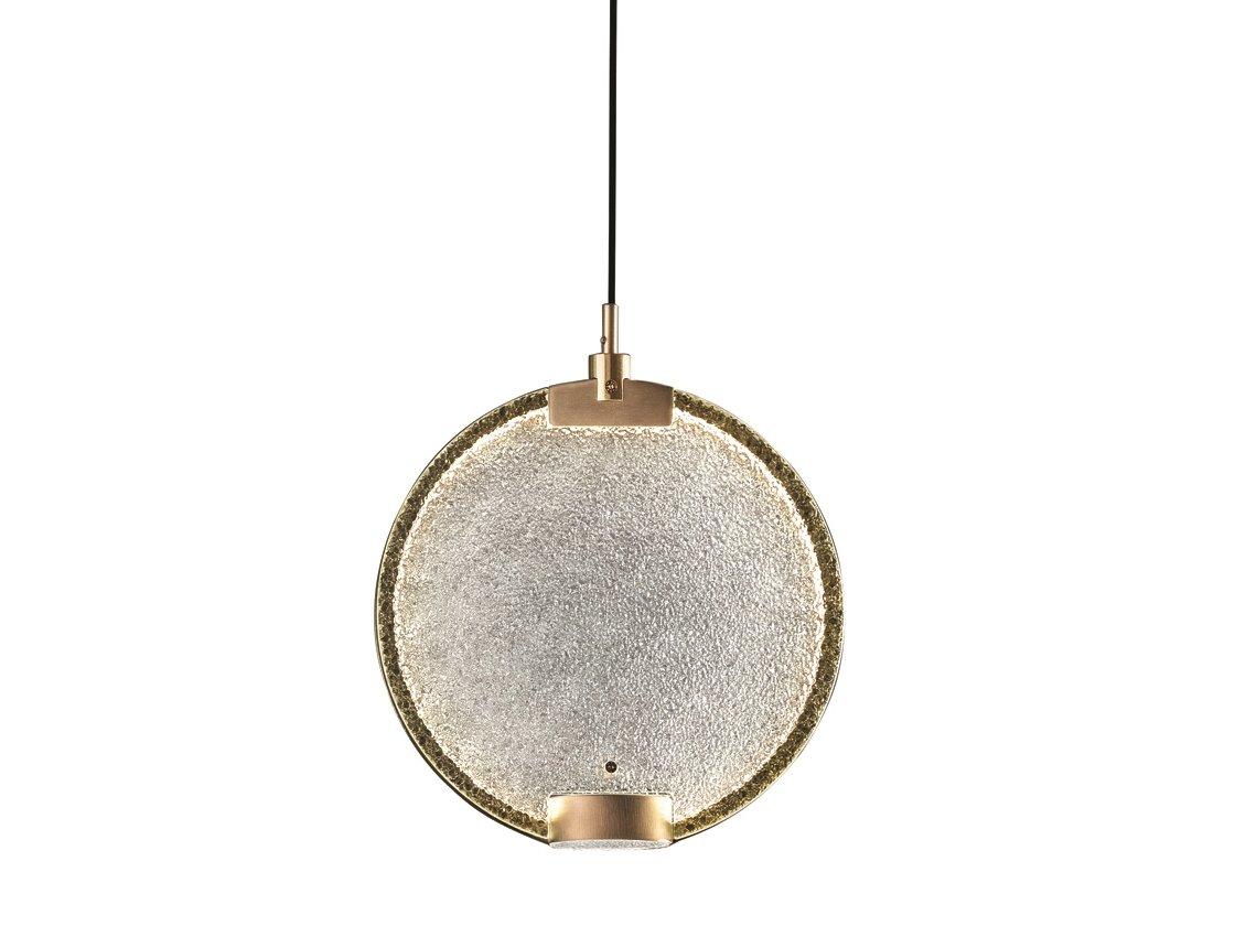 LED glass pendant lamp | Horo S1 by Masiero
