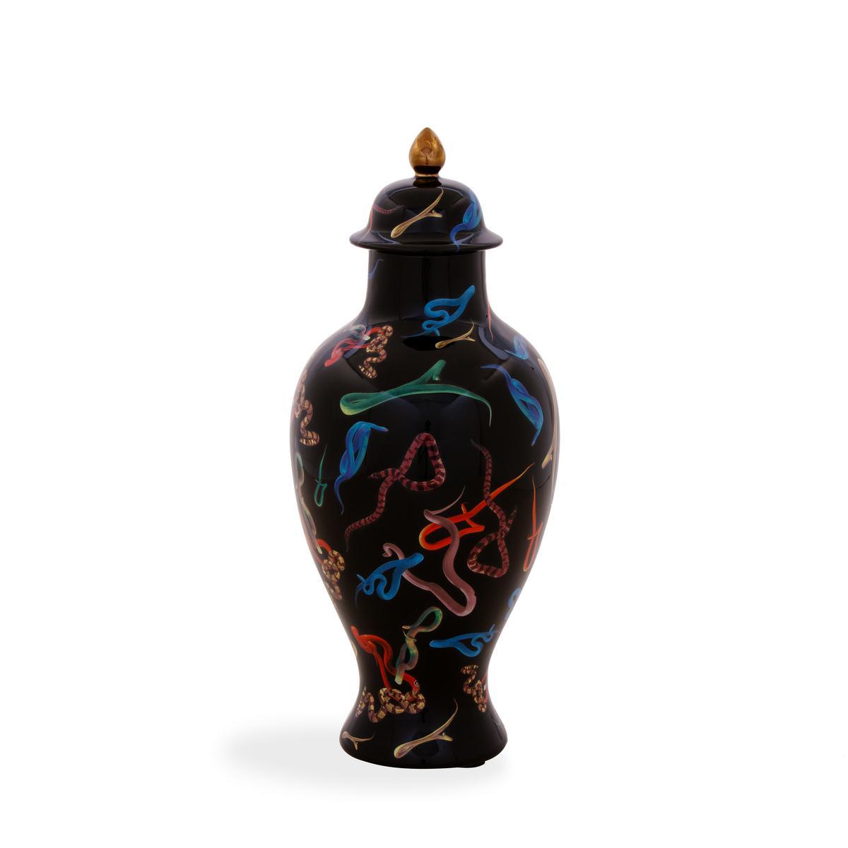 Porcelain vase | Snakes by Seletti