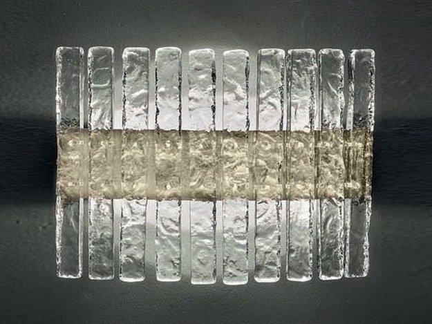 LED glass wall light | Vegas A P by Masiero