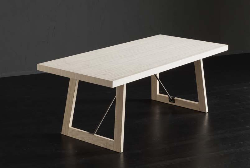 Rectangular wooden dining table | Nizza + Flat/ Tiranti by Altacorte