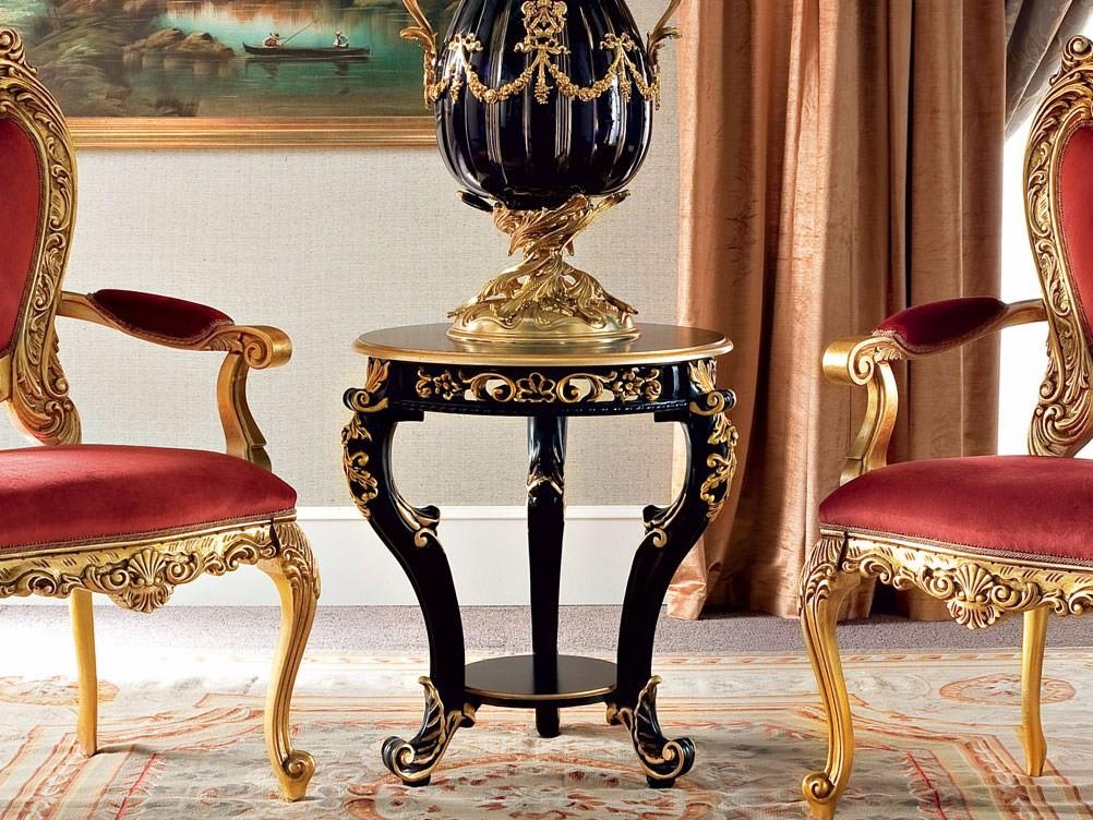 Round wooden side table | 13656 by Modenese Gastone