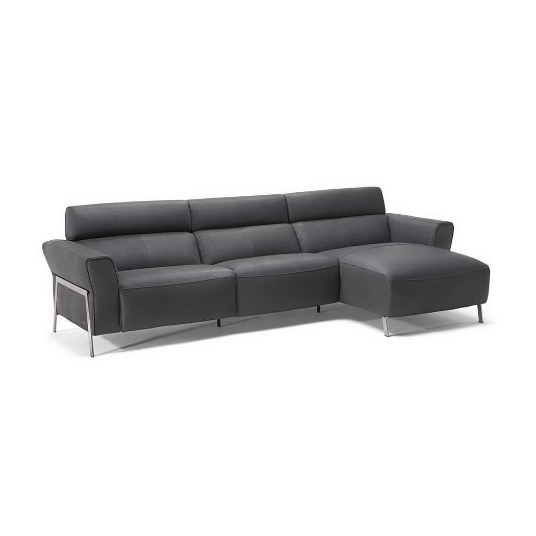 Corner leather sofa | Eleganza by Natuzzi Editions