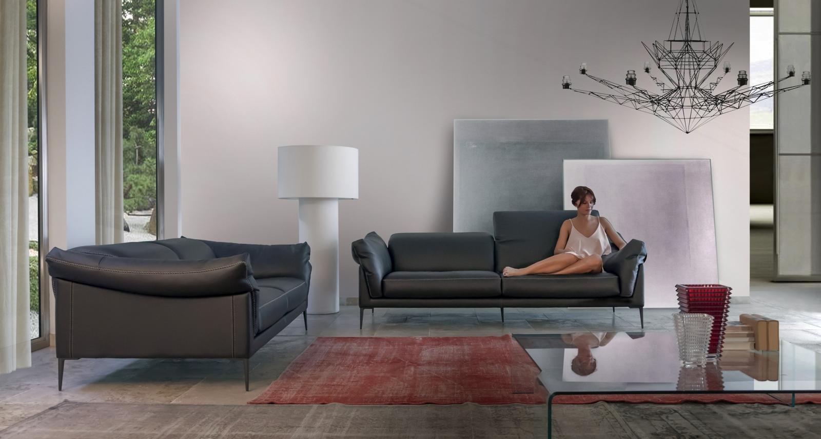 Sectional fabric sofa | Elisir by Calia Italia