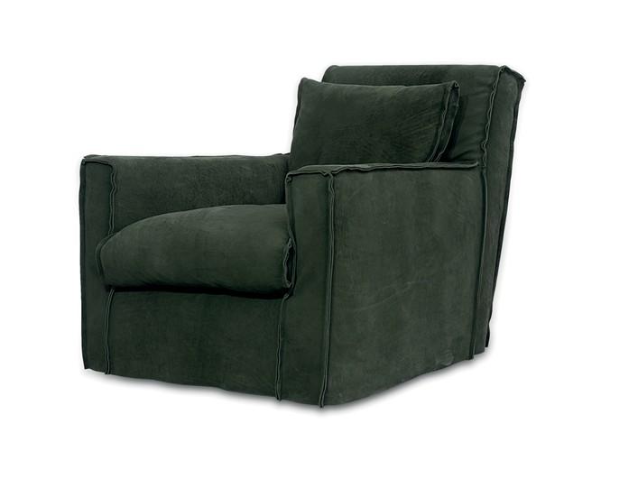 Leather armchair with armrests | Rio Alta by Baxter