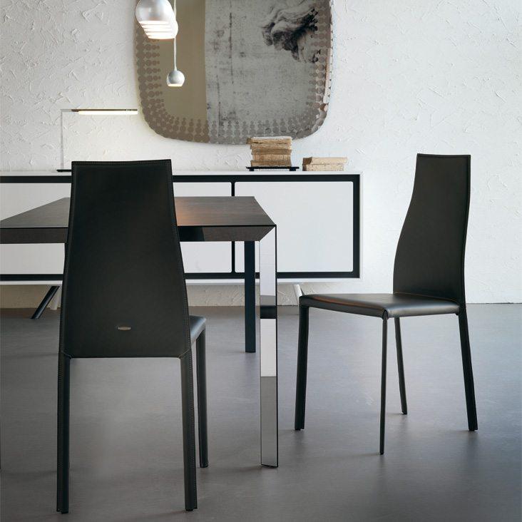 Leather chair | Kaori by Cattelan Italia