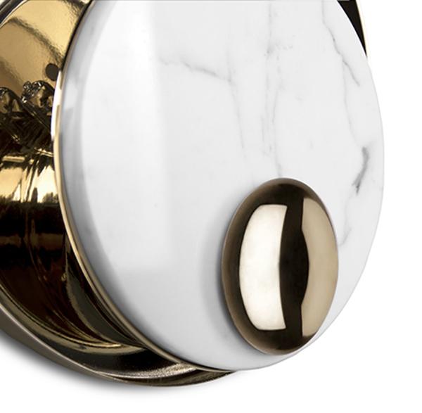 Indirect light brass wall light | Metamorphosis by Boca Do Lobo