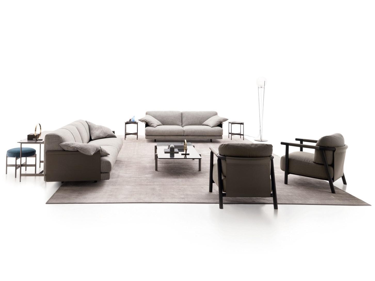 2 seater fabric sofa | Althon High by Ditre Italia