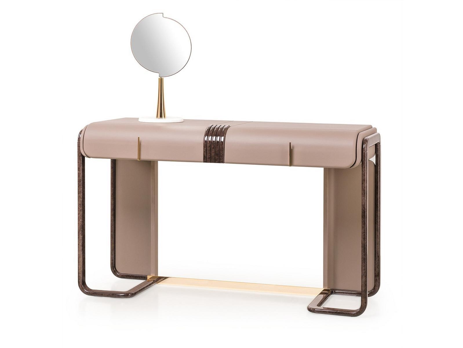 Leather dressing table | Eclipse by Turri