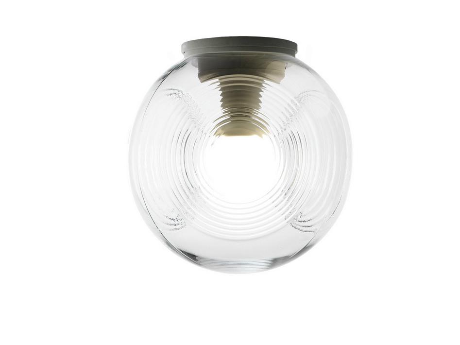 Fluorescent blown glass ceiling lamp | Eyes by Fabbian