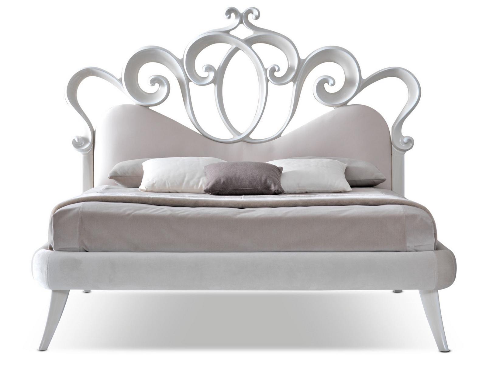 Double bed with upholstered headboard | Sofia by Corte Zari