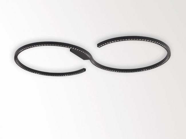 LED ceiling lamp with dimmer | Inform R3+ by Delta light