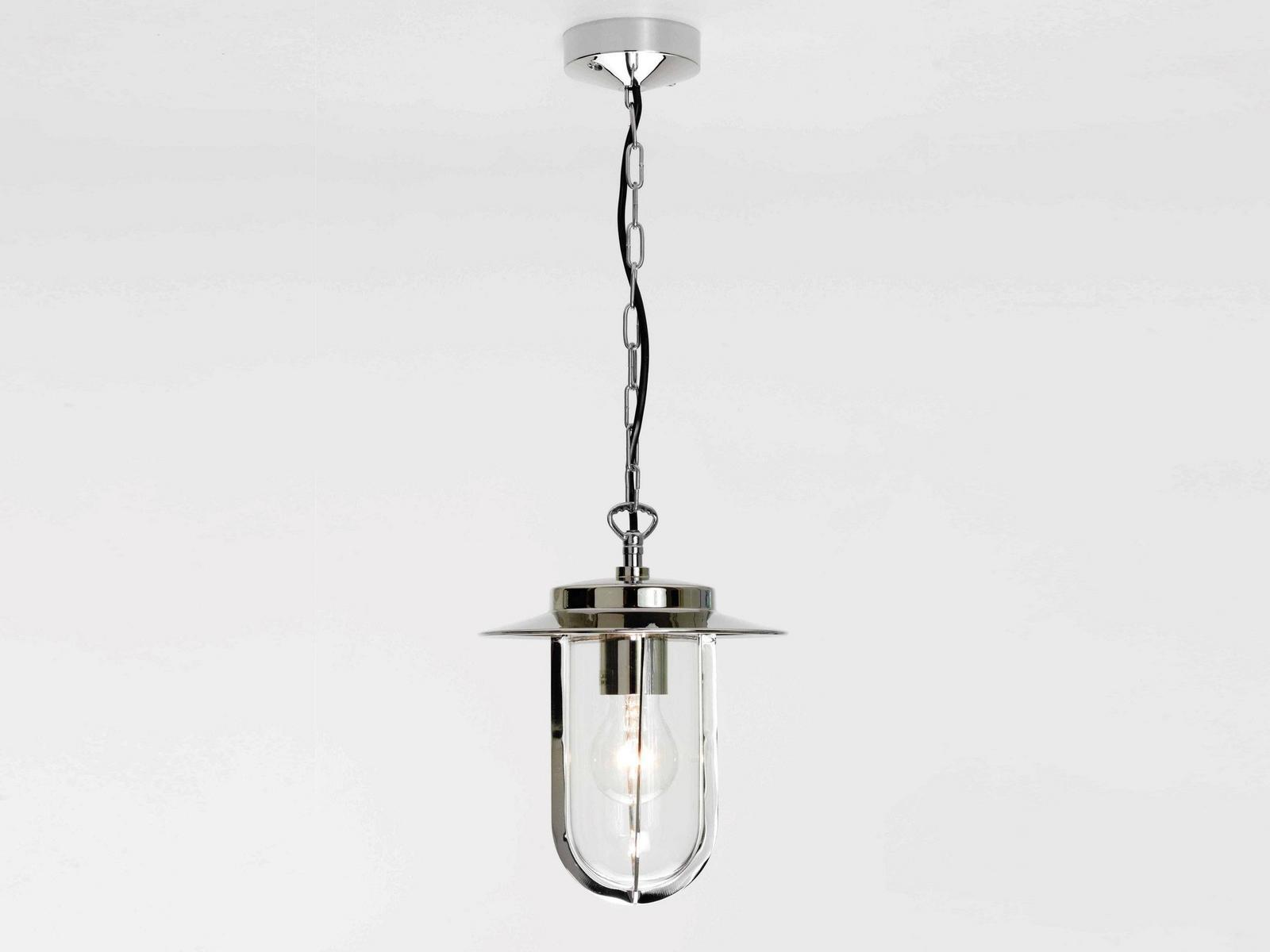 Suspension lamp in zinc and glass | Montparnasse by Astro lighting