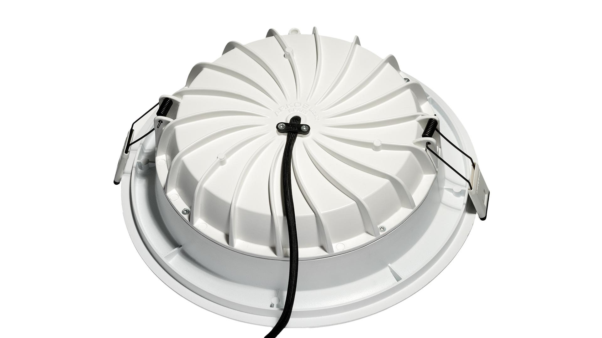 LED recessed aluminium ceiling lamp |  by Arkoslight