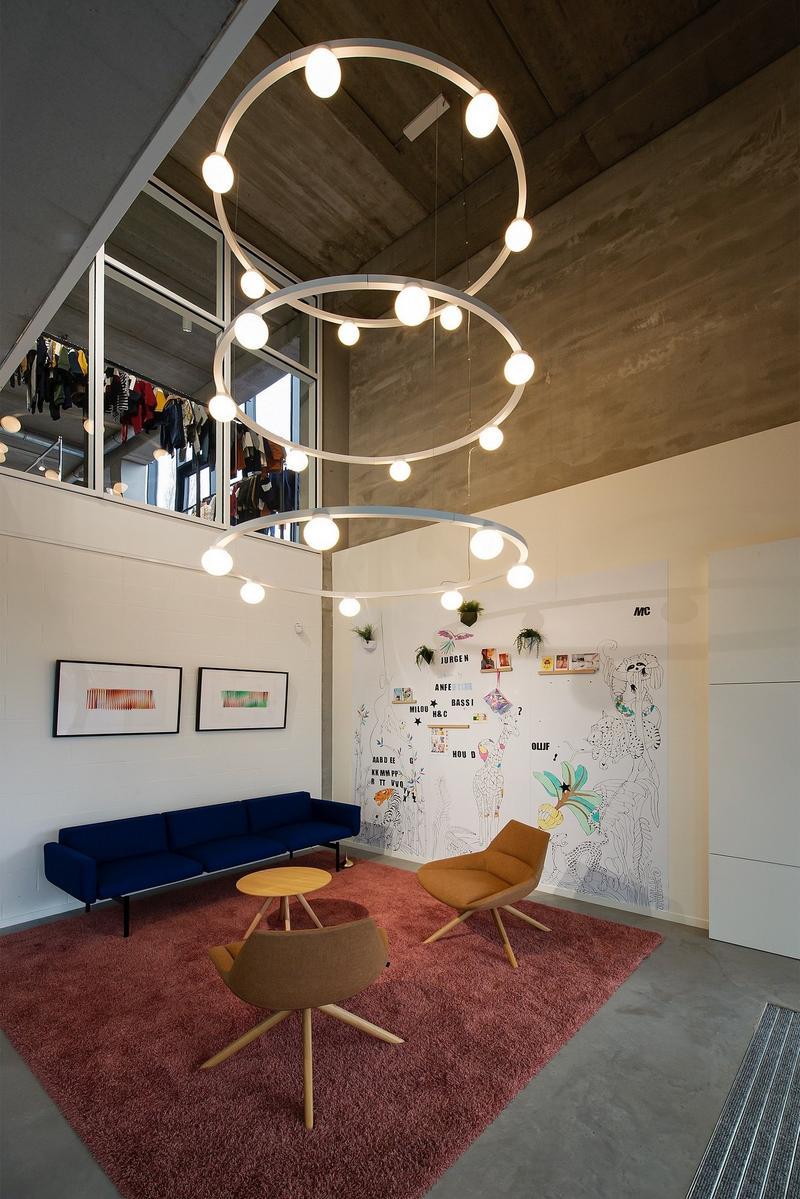 LED glass and aluminium pendant lamp | Ballzzz by Dark