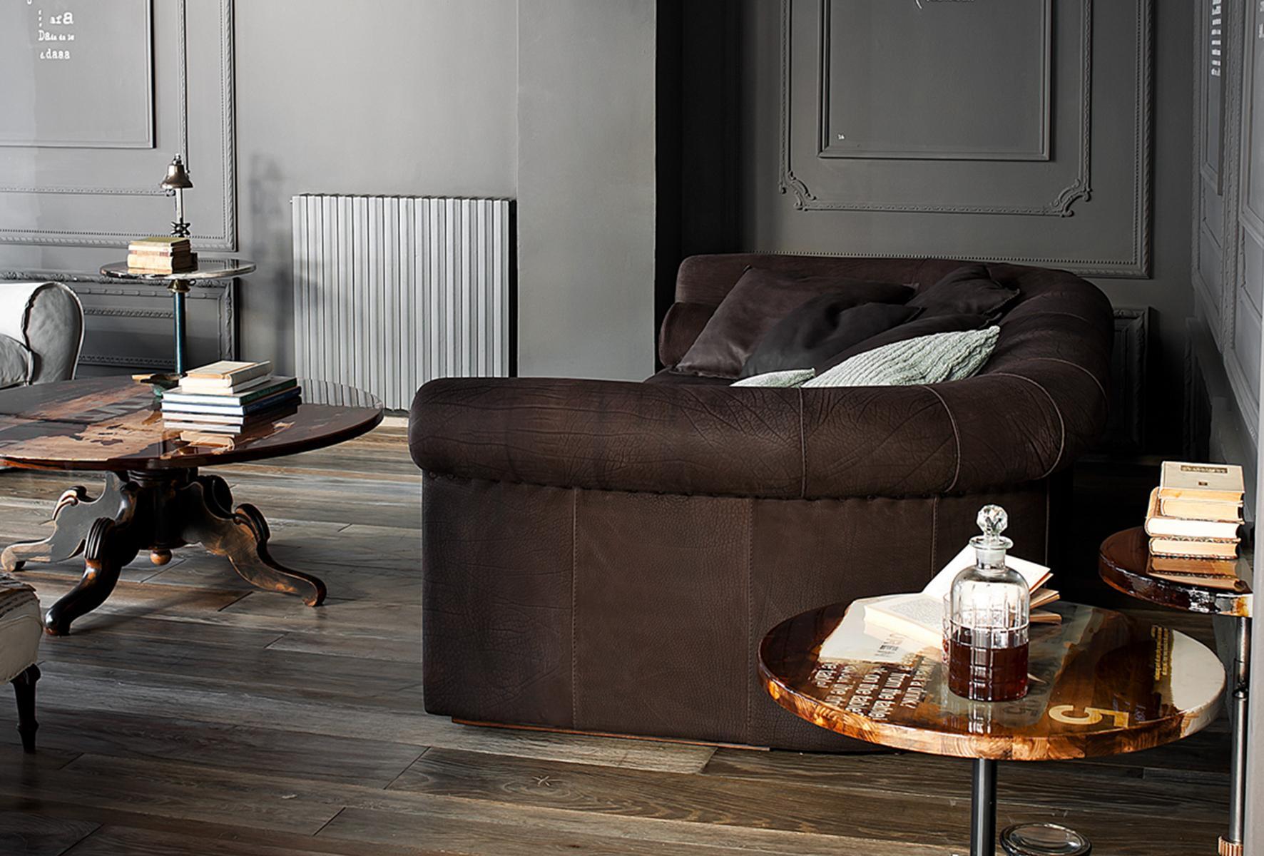 Leather sofa |  by Baxter