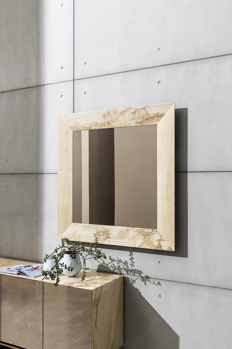 Square framed mirror | Denver by Sovet