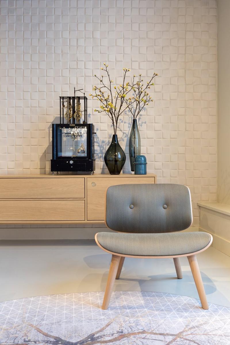 Upholstered easy chair | Nut Lounge Chair by Moooi