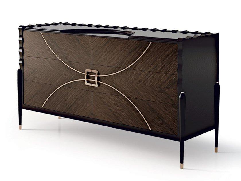 Wooden chest of drawers | 7021 by Carpanese home