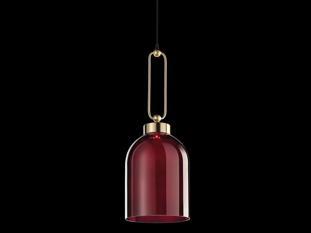 LED direct light blown glass pendant lamp | Valentina 4025/s by Italamp