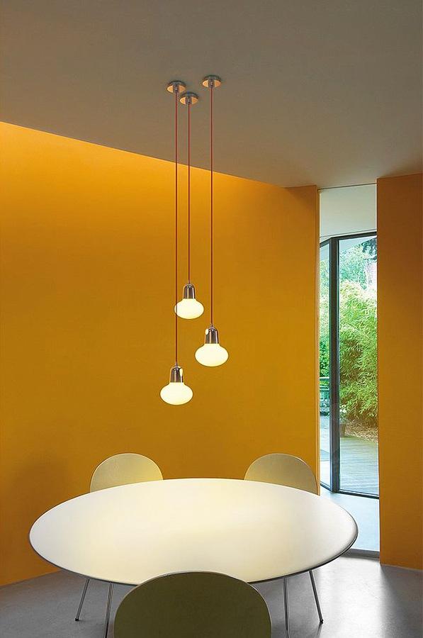 Glass pendant lamp in a contemporary style | Pirus by SLV