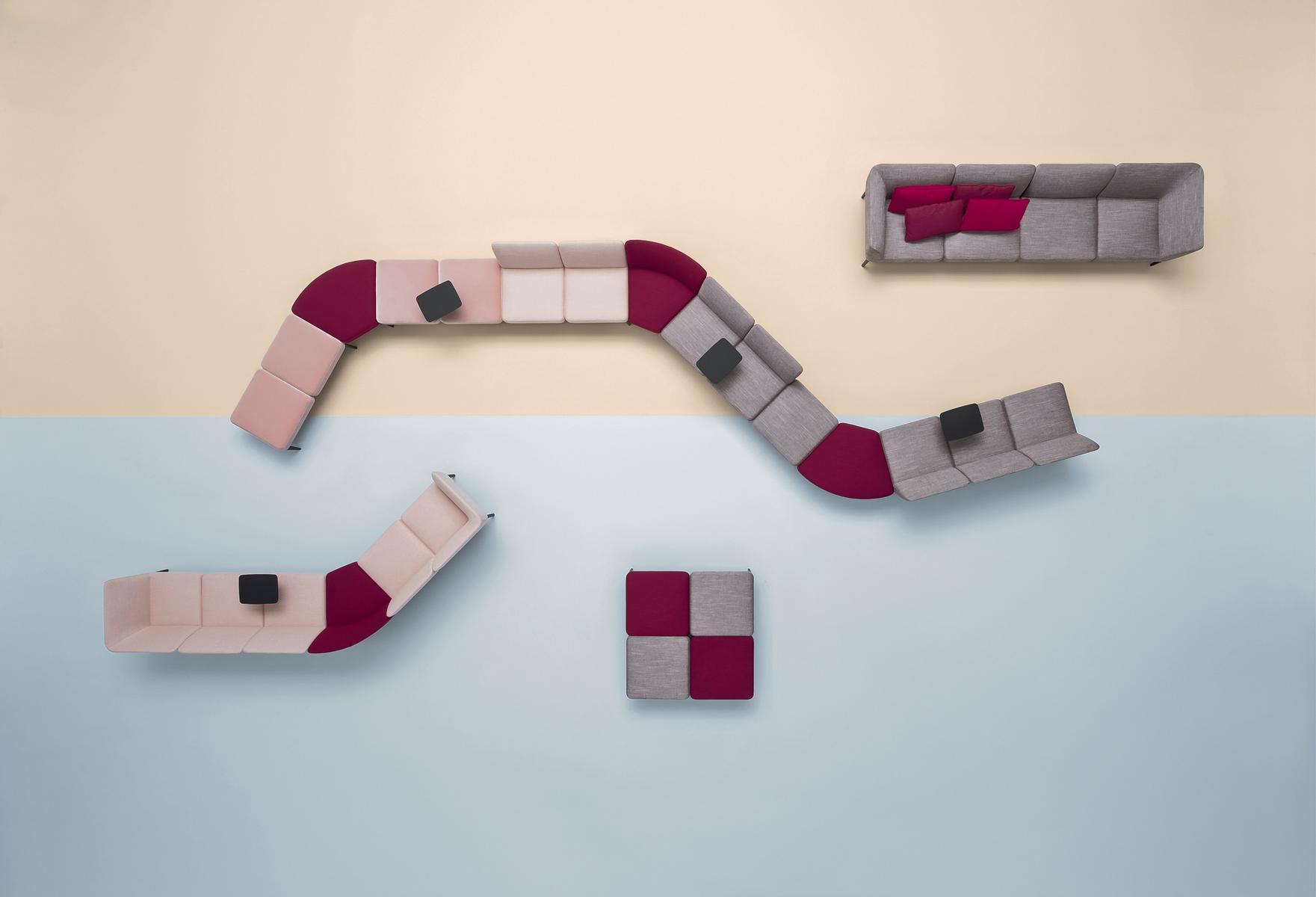 Sectional modular leisure sofa | Social Dso_4aall by Pedrali