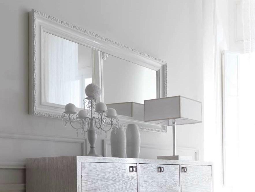 Wall-mounted framed mirror | Greta by Corte Zari