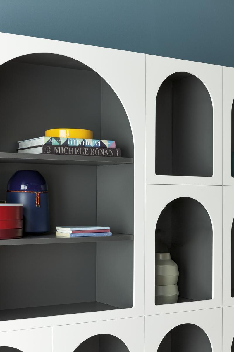 Modular bookcase | Cabinet De Curiositè by Bonaldo