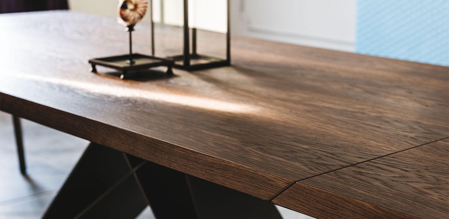 Rectangular veneer table | Premier Wood Drive by Cattelan Italia