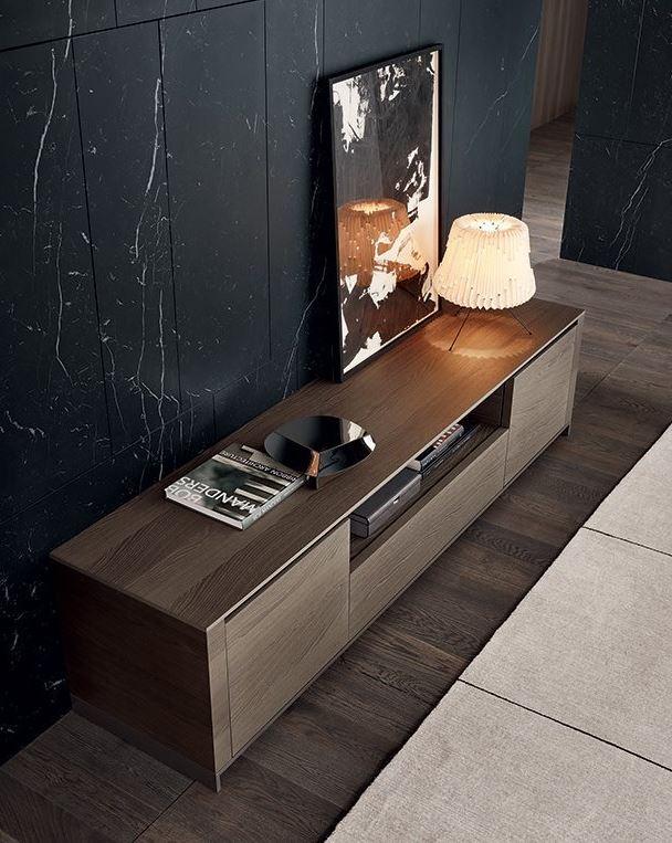 Wood veneer sideboard with drawers | Febe by Poliform