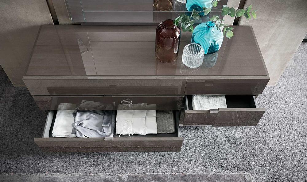 Veneer bedroom set | Athena by ALF Italia