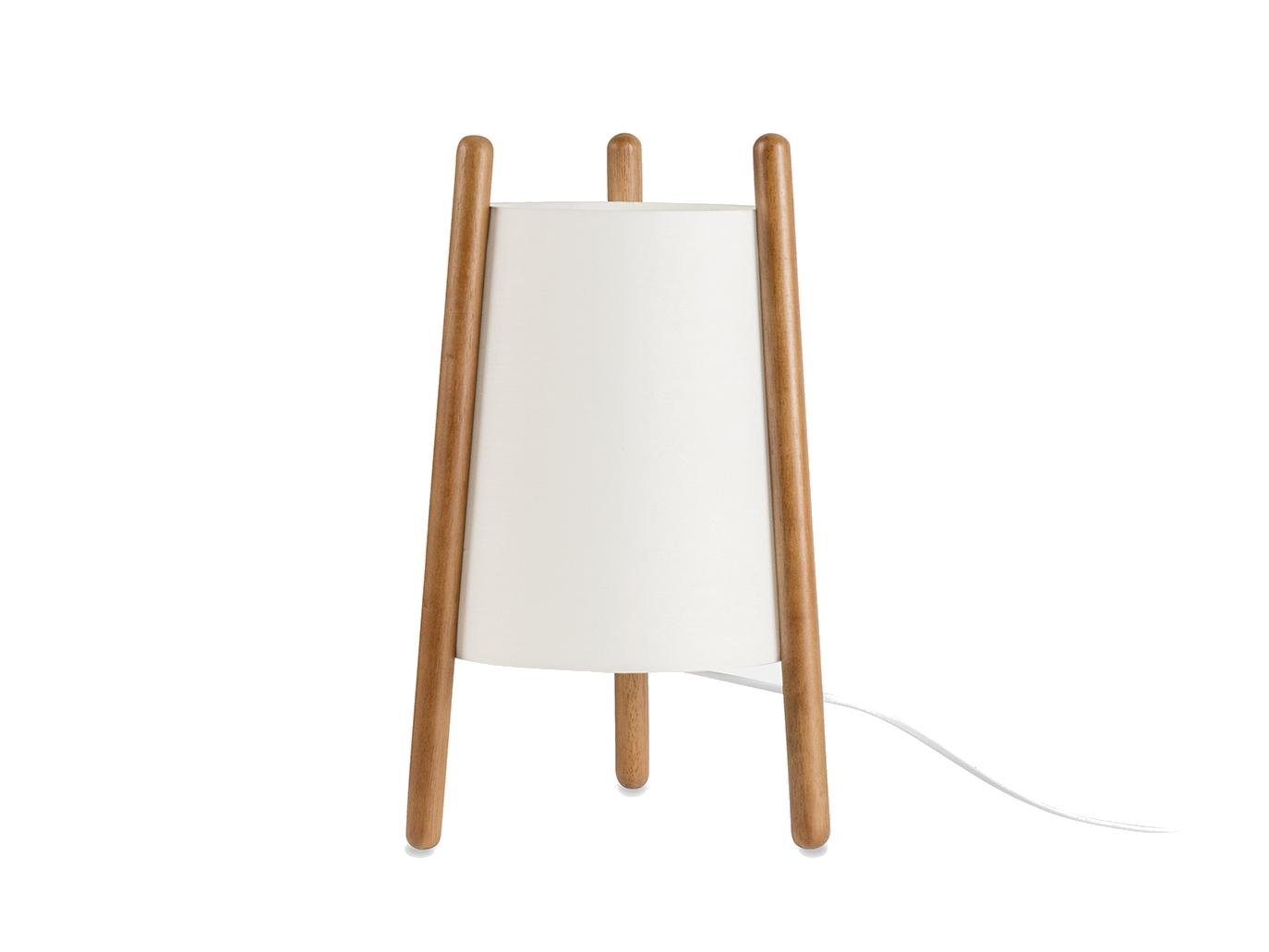 LED wooden table lamp | Woody by Leds C4