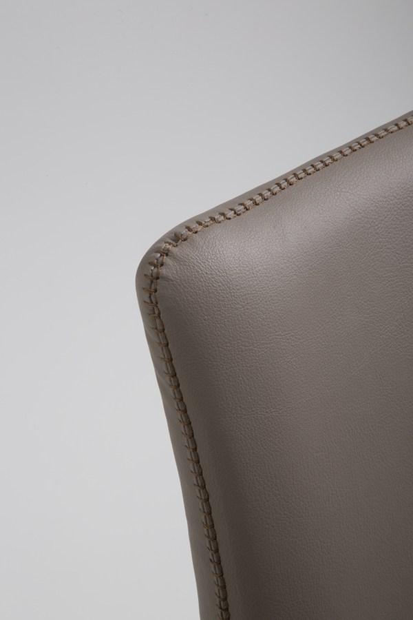 Leather restaurant chair | Bruna Flex by Riflessi