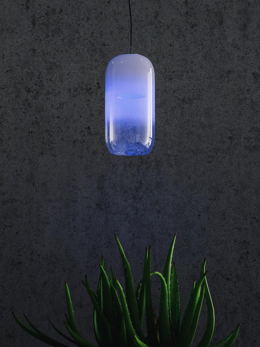 LED blown glass pendant lamp | Gople by Artemide