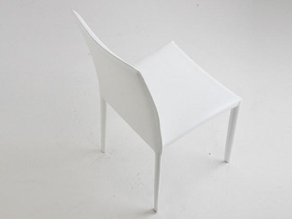 Tanned leather restaurant chair | Sara by Riflessi