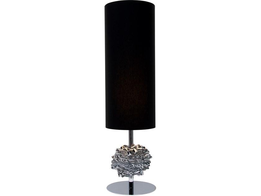 Direct-indirect light fabric table lamp | Flowers From Amsterdam T1h by Ilfari