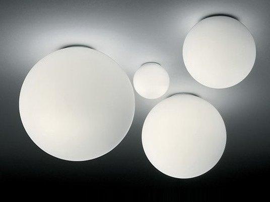 Blown glass ceiling lamp | Dioscuri by Artemide