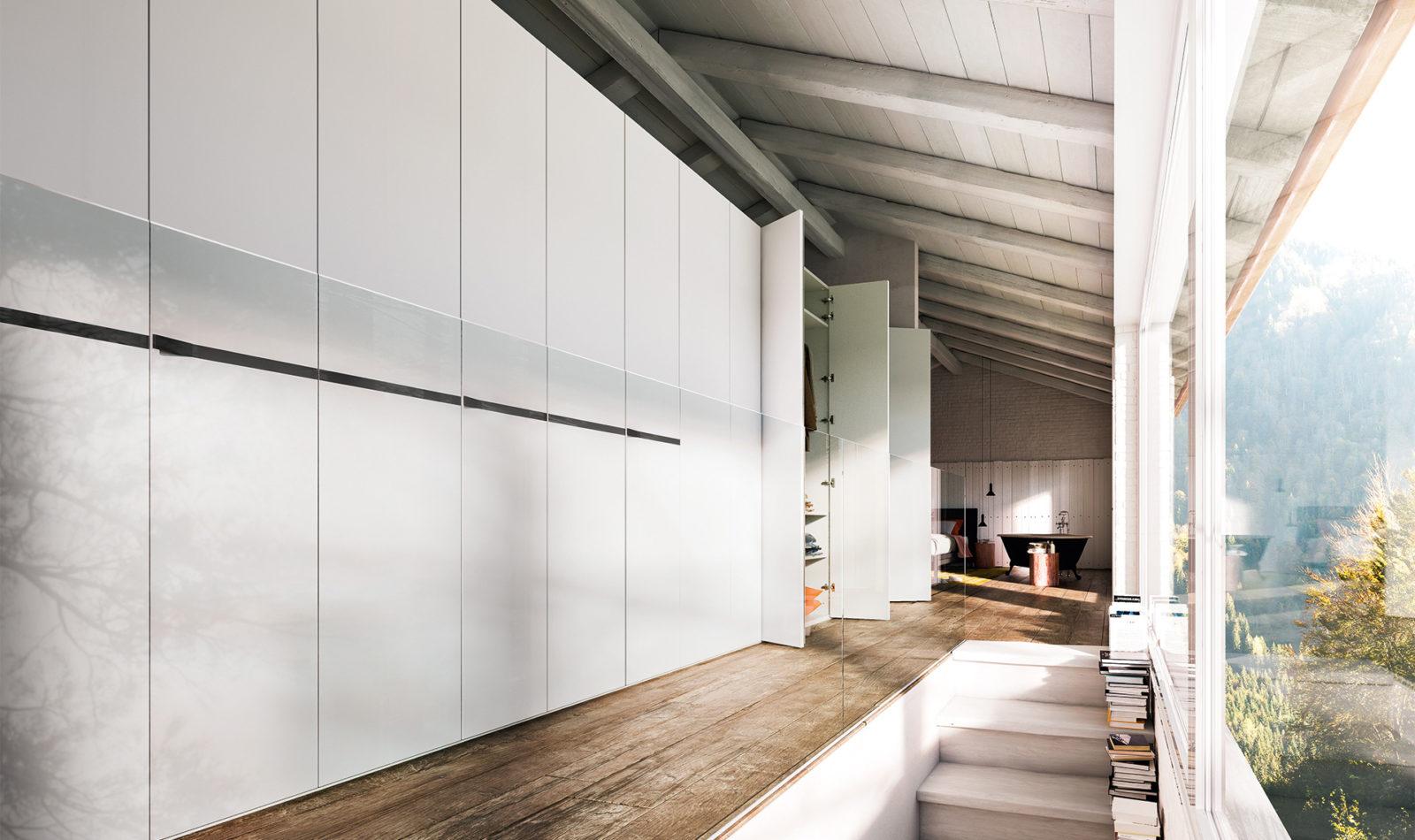 Modular lacquered wardrobe with drawers | Even by ALF Dafre