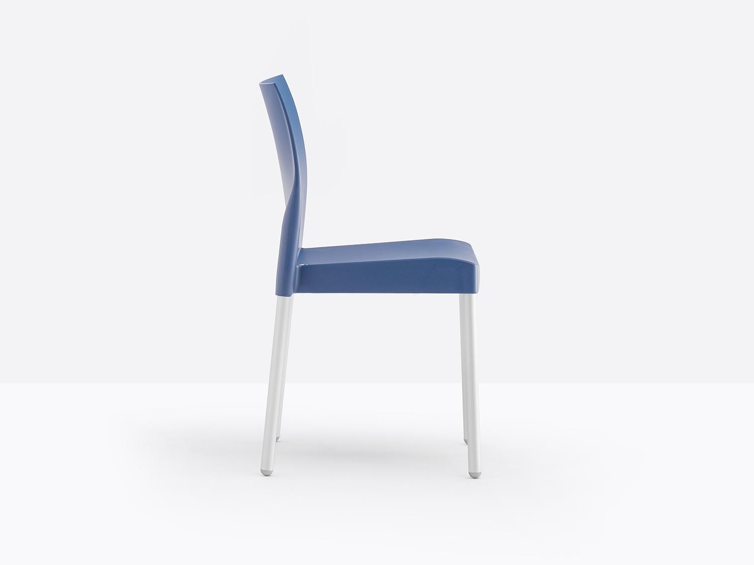 Stackable polypropylene chair | Ice 800 by Pedrali