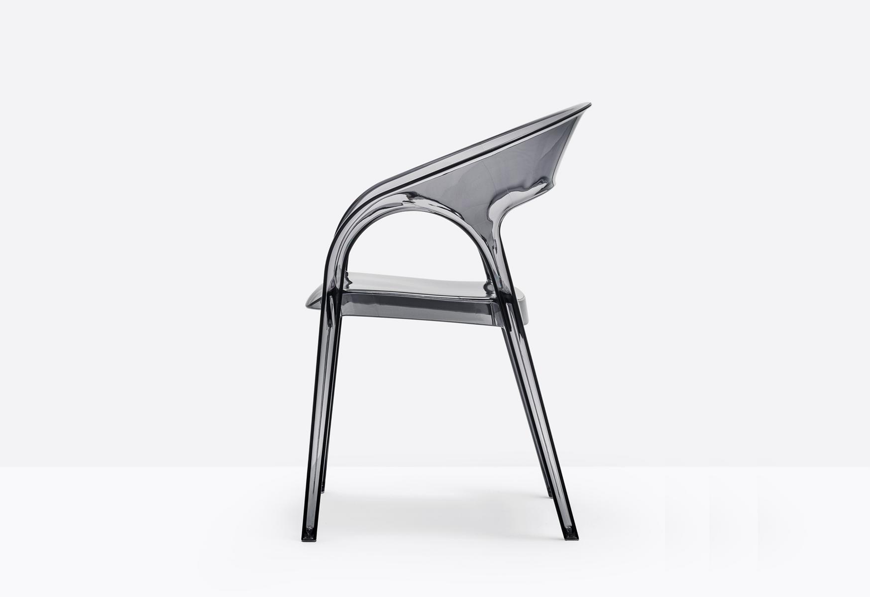 Polycarbonate chair | Gossip 620 by Pedrali