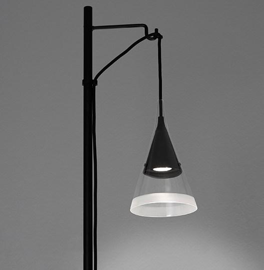 LED Borosilicate glass floor lamp | Vigo by Artemide
